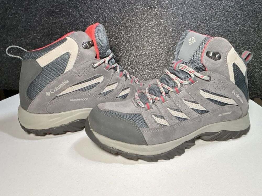 Columbia Crestwood Mid Waterproof Hiking Boots Grey
